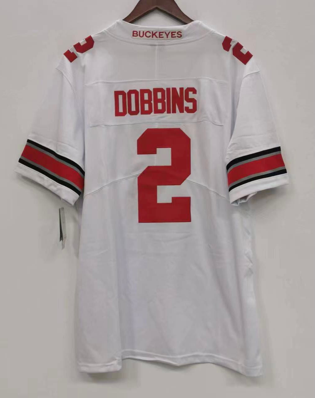 J. K. Dobbins Ohio State Buckeyes Jersey White