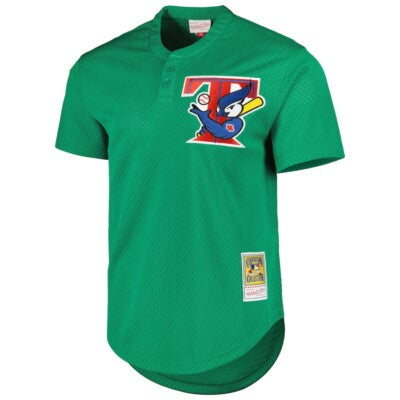 Roy Halladay YOUTH KIDS Toronto Blue Jays Official MLB  Jersey Mitchell & Ness green