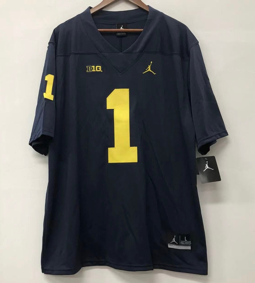 Anthony Carter Michigan Wolverines Official NCAA Jersey blue