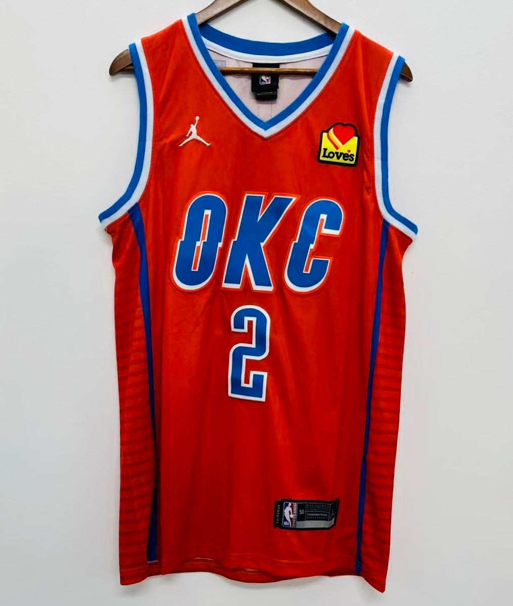 Shai Gilgeous Alexander Oklahoma City Thunder official NBA Nike Jersey