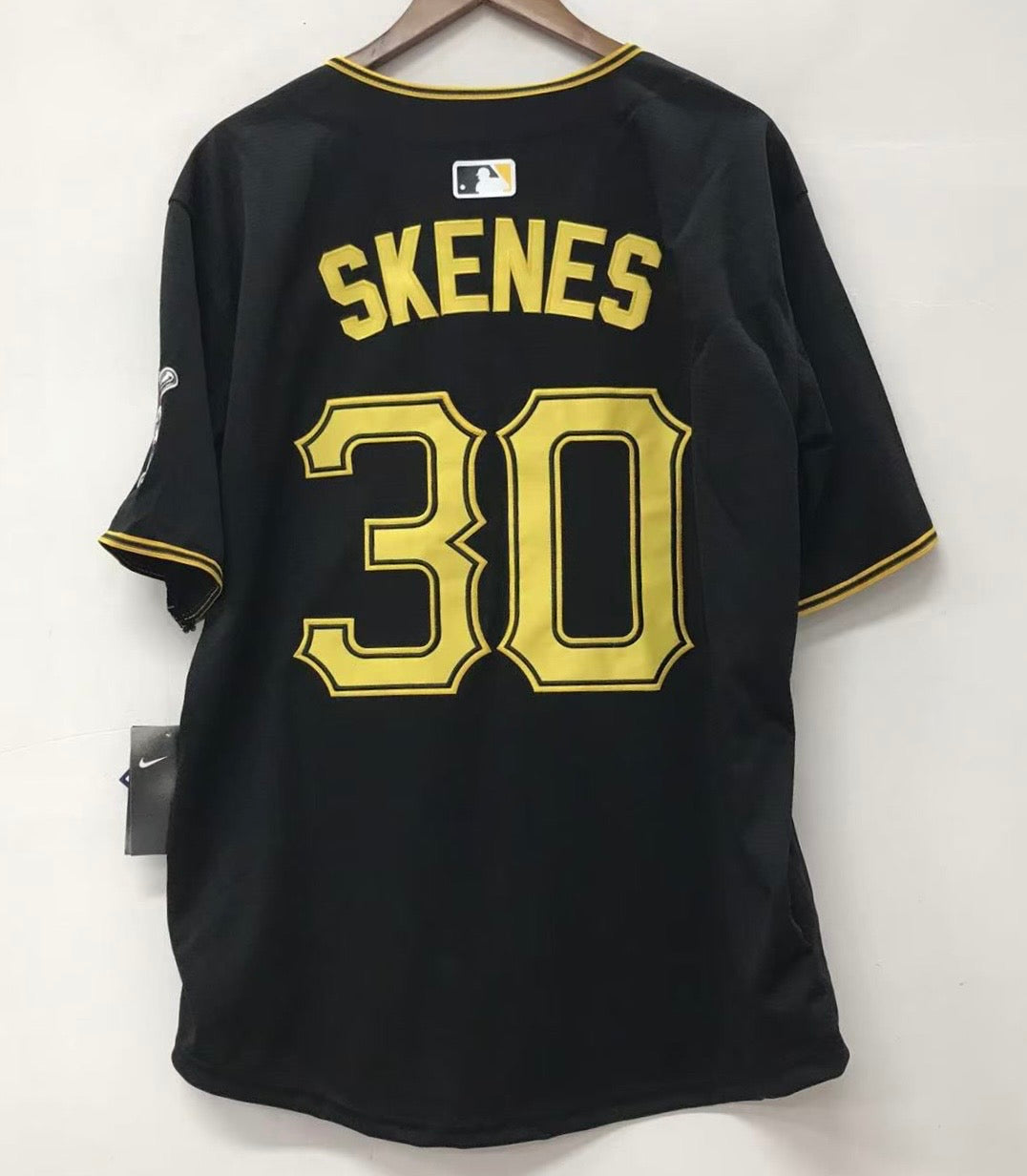 Paul Skenes Pittsburgh Pirates Official MLB Nike Jersey black