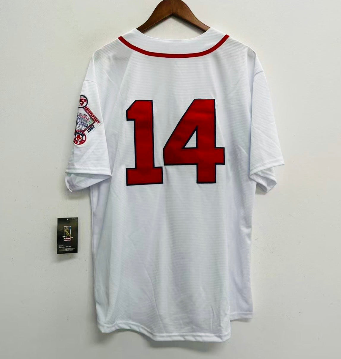 Jim Rice 1987 Boston Red Sox Official MLB Majestic Jersey