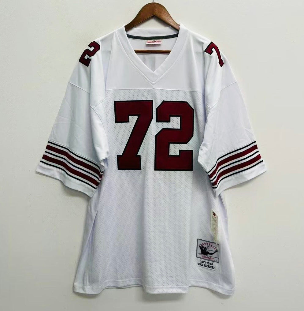 Dan Dierdorf St. Louis Cardinals NFL Mitchell & Ness Jersey white
