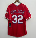 Josh Hamilton Texas Rangers official MLB Jersey 2010  World Series Majestic