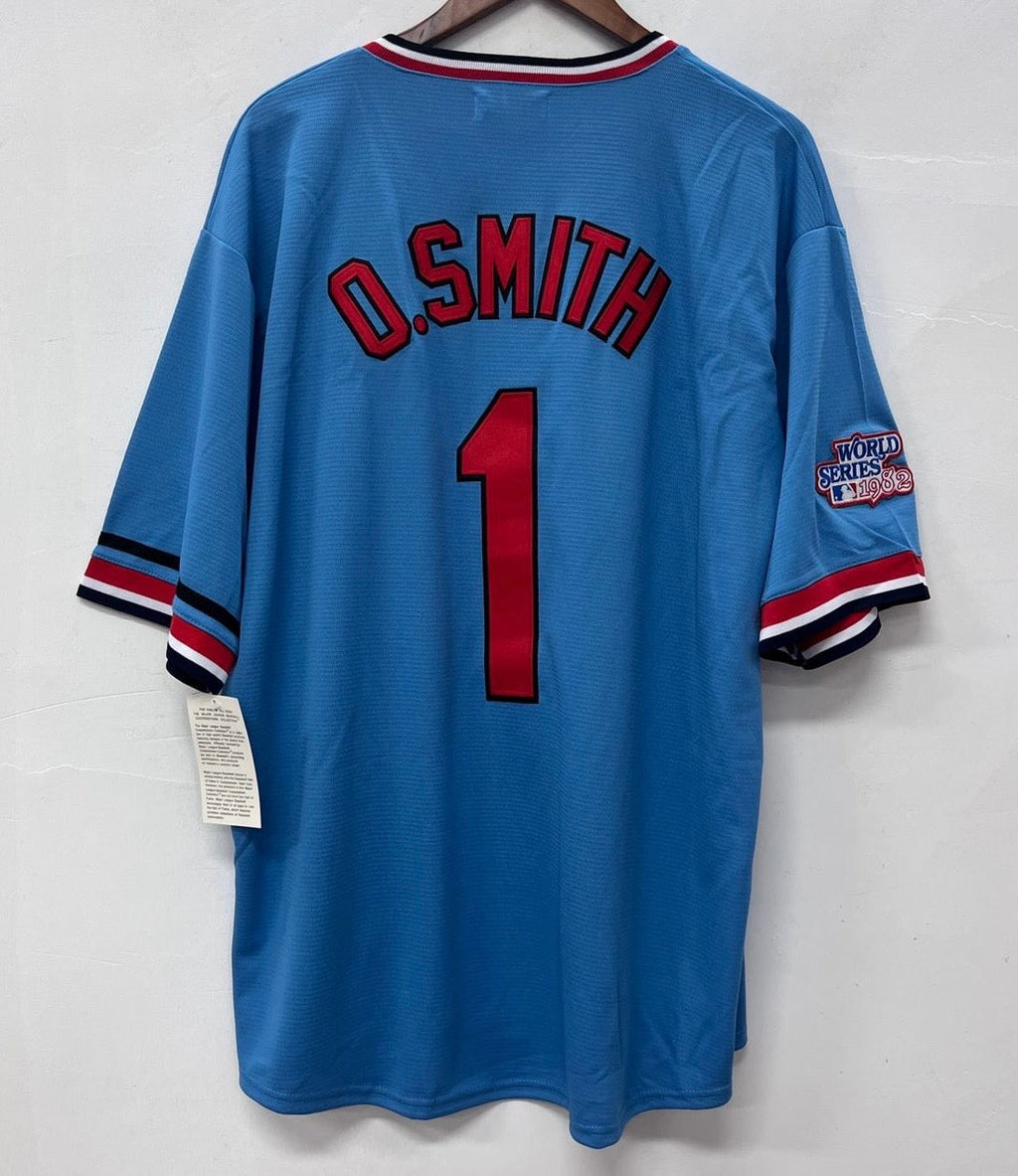 Ozzie Smith St. Louis Cardinals 1982 World Series Mitchell & Ness Jersey
