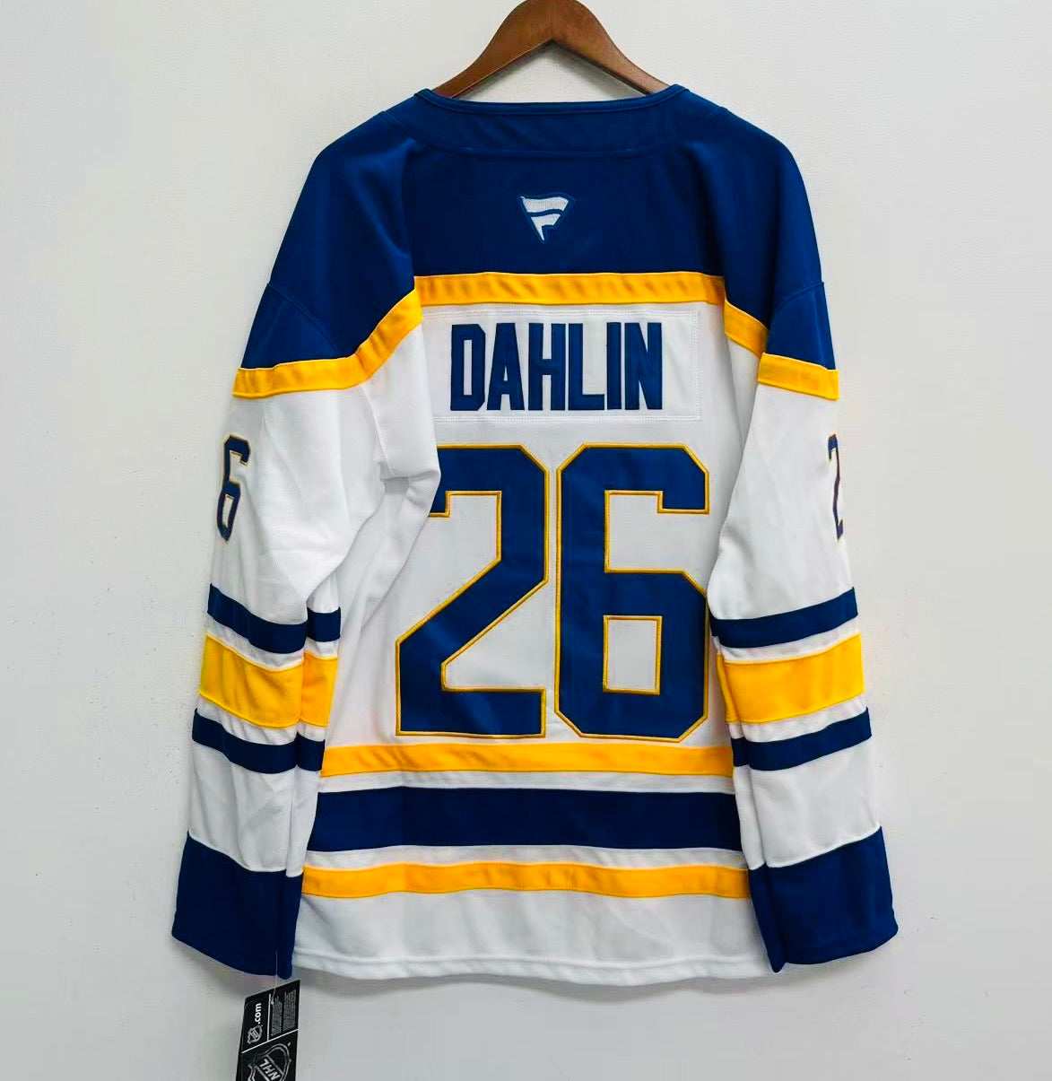 Rasmus Dahlin Buffalo Sabres Official NHL Fanatics Jersey white