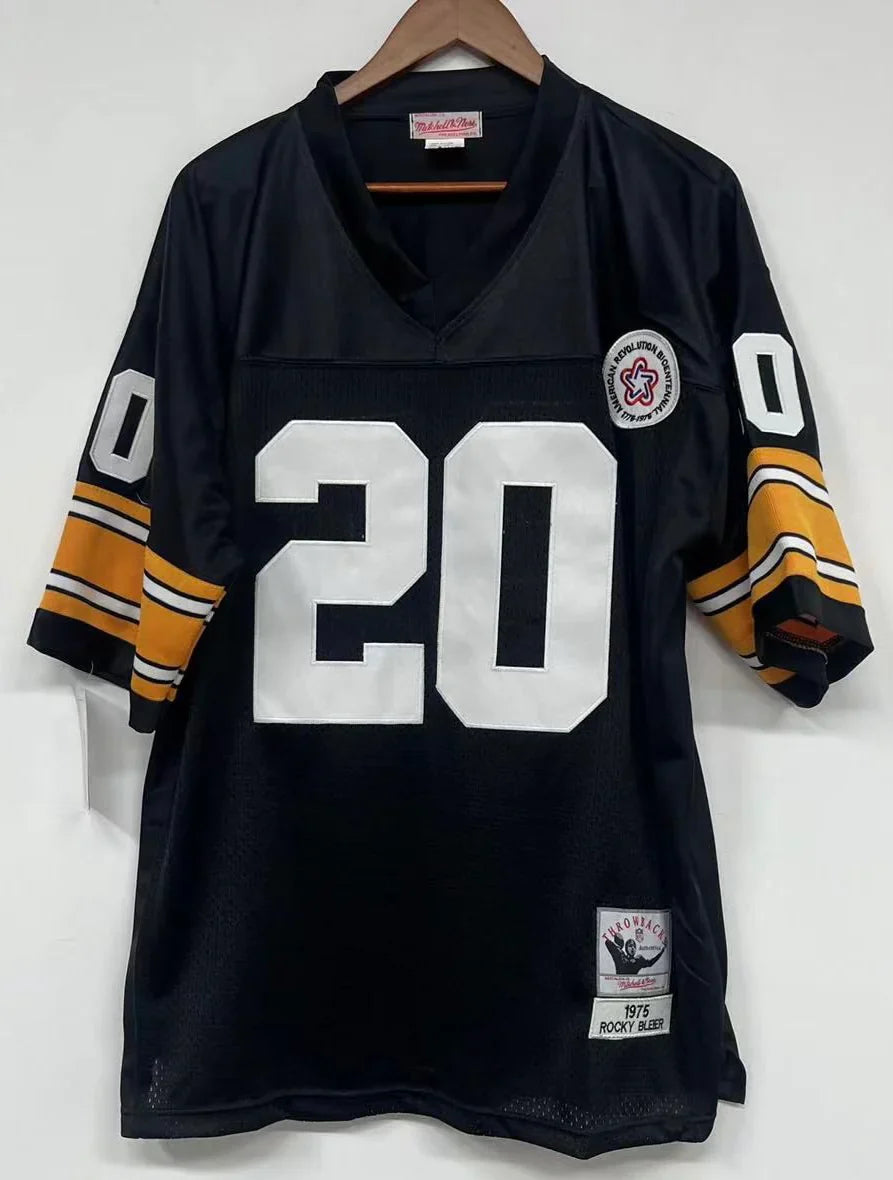 Rocky Bleier 1975 Pittsburgh Steelers Jersey Mitchell & Ness