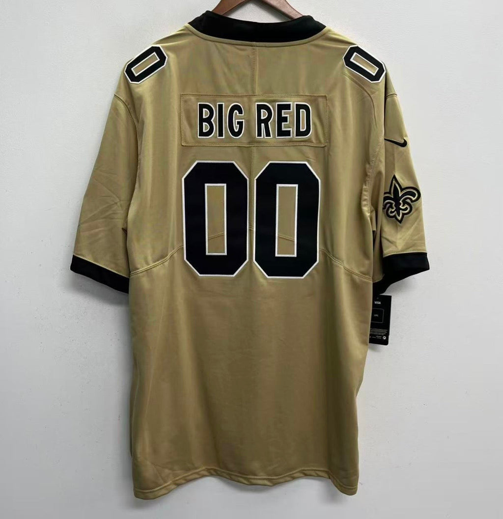Any Name and number customized New Orleans Saints NFL Nike Jersey gold