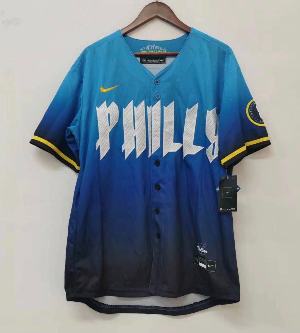 Jose Alvarado Philadelphia Phillies Blue City Connect MLB Limited Jersey