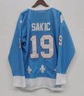 Joe Sakic Quebec Nordiques Official NHL CCM Jersey light blue