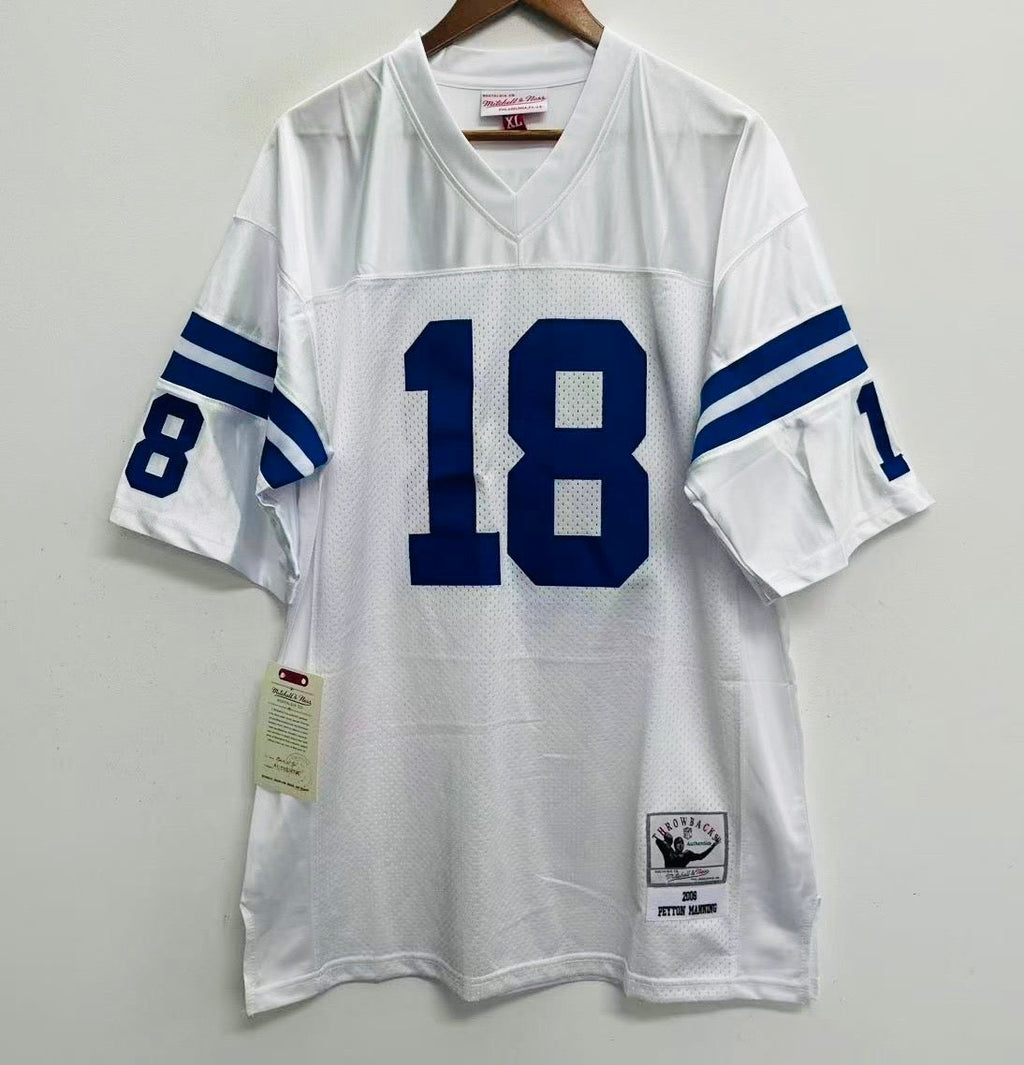 Peyton Manning Indianapolis Colts Jersey Official NFL Mitchell & Ness Jersey