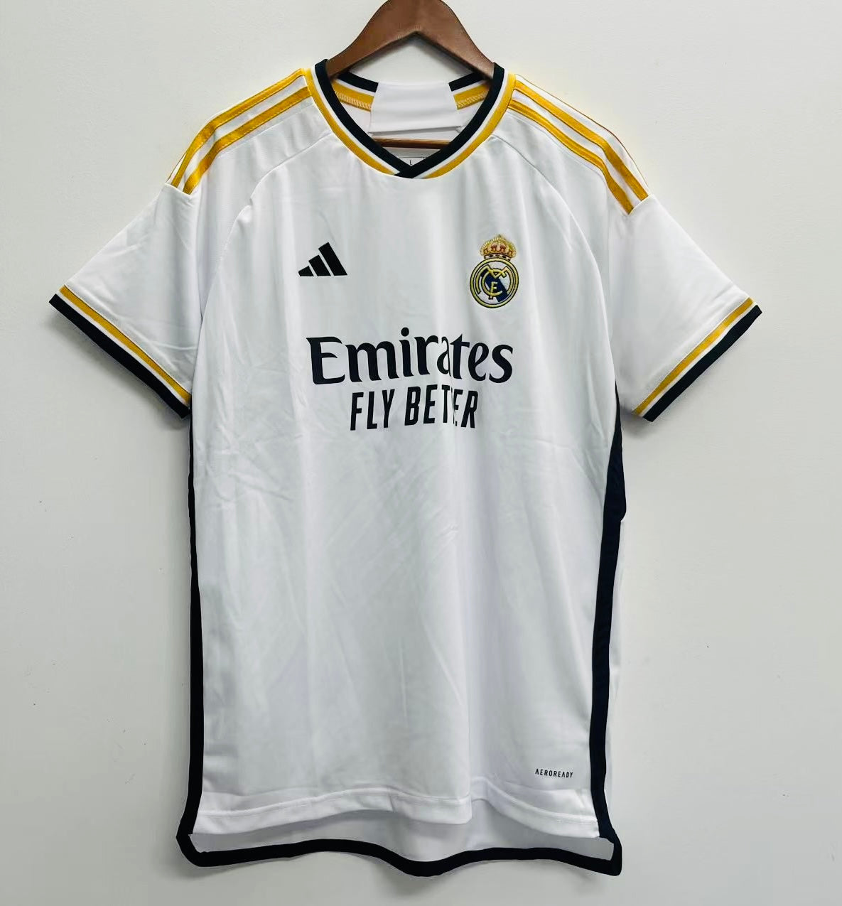 Vini Jr. Real Madrid Soccer Futbol Adidas Jersey adult sizes white