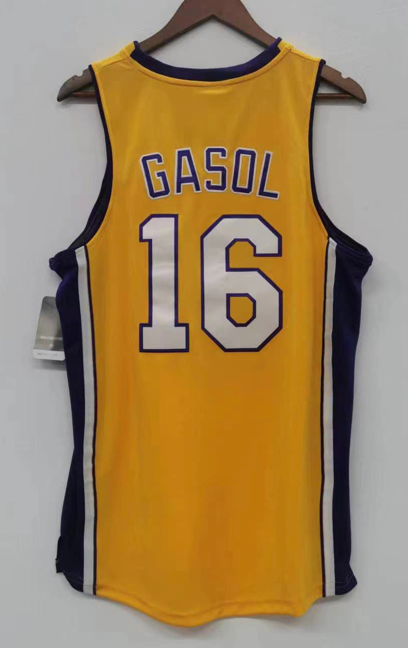 Pau Gasol Los Angeles Lakers Jersey Adidas