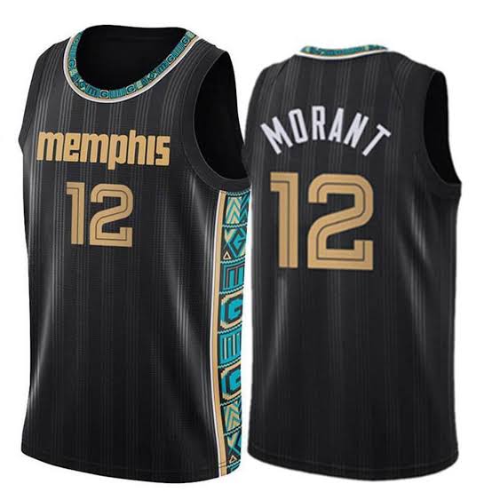 JA Morant Memphis Grizzlies NBA official Jersey