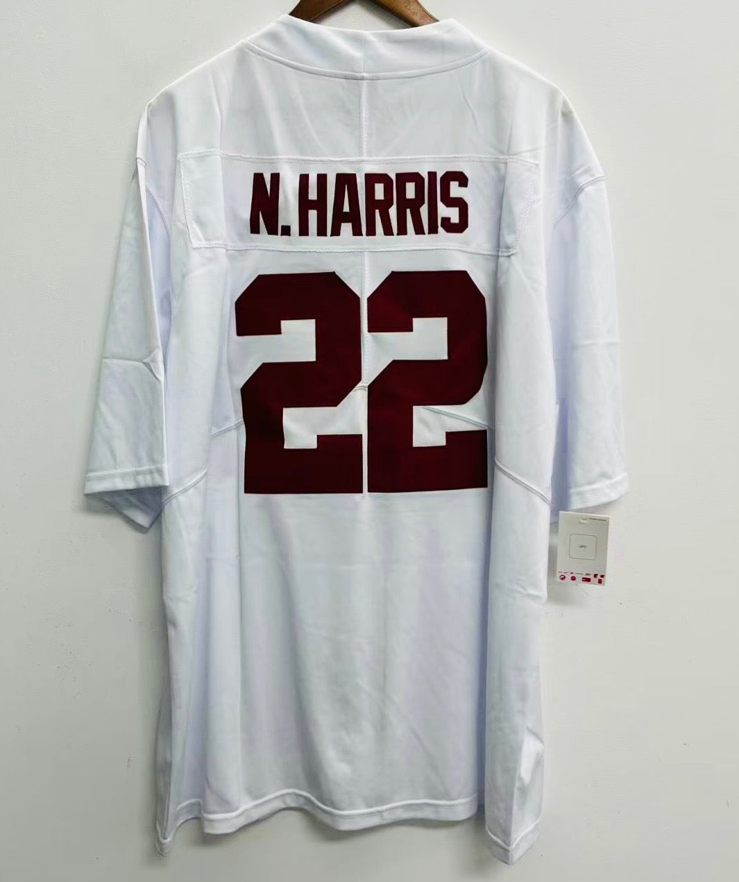 Najee Harris Alabama Crimson Tide Nike Jersey white
