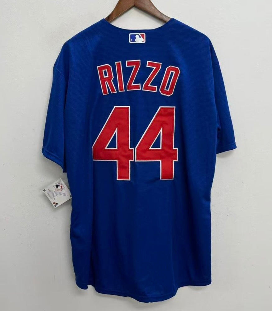 Anthony Rizzo Chicago Cubs Official MLB Majestic Jersey blue