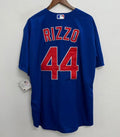 Anthony Rizzo Chicago Cubs Official MLB Majestic Jersey blue