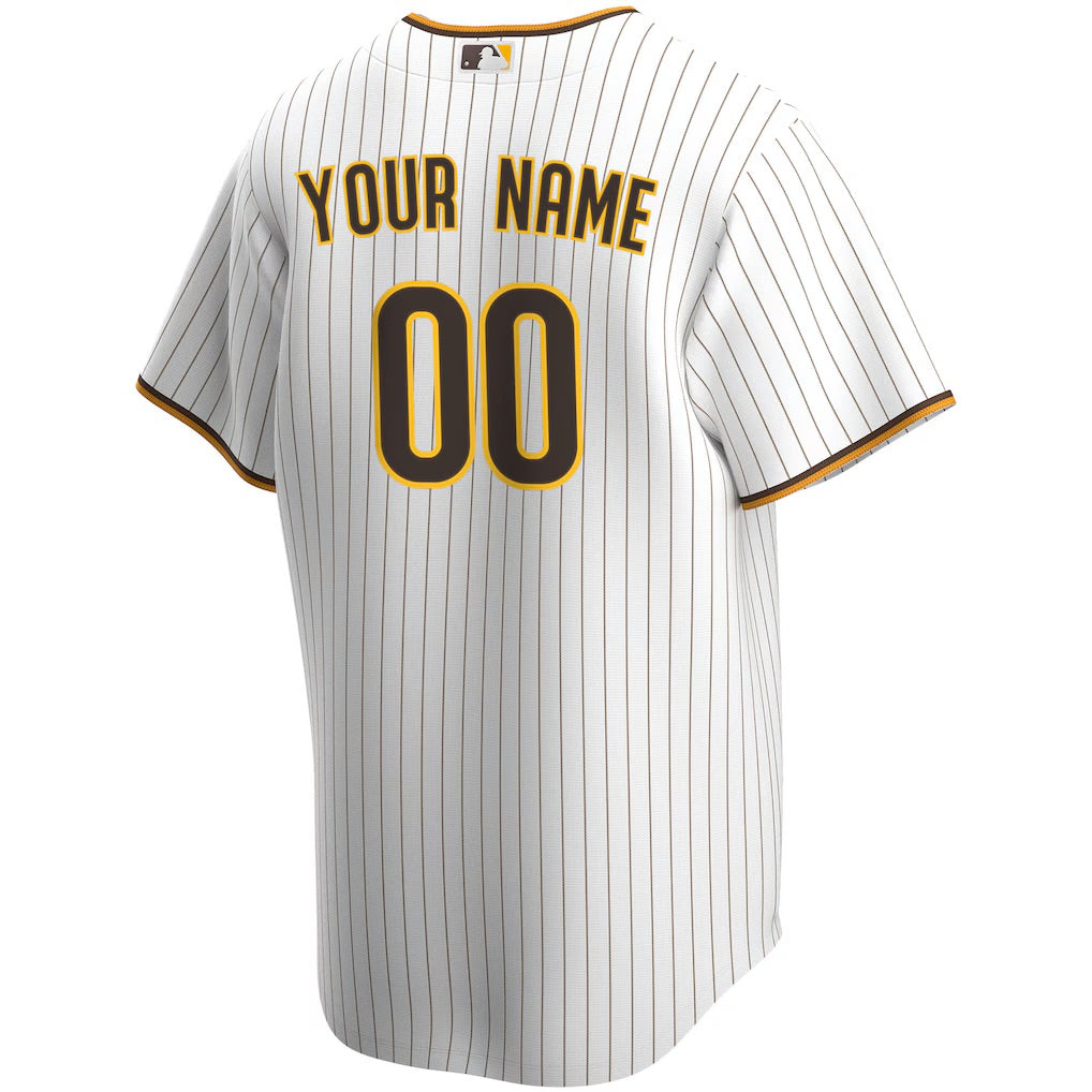 San Diego Padres Any Name and Number customized YOUTH KIDS Official MLB Nike pinstripes Jersey