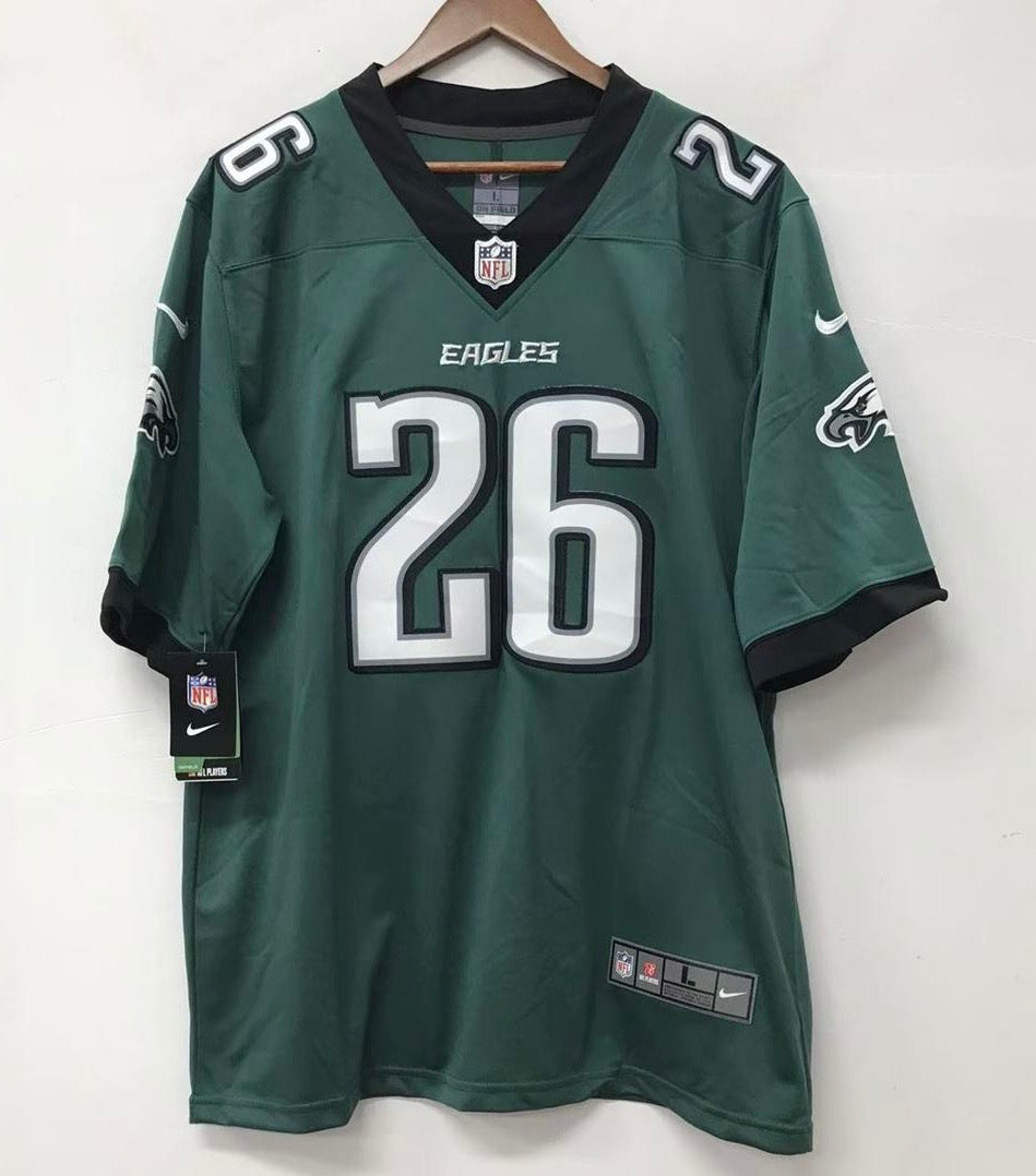 Saquon Barkley Philadelphia Eagles Official NFL Nike Jersey green