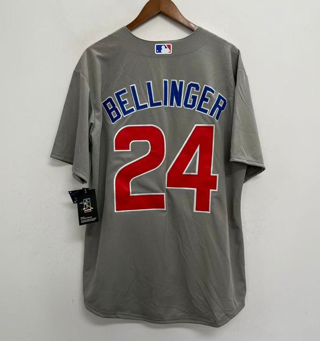 Cody Bellinger Chicago Cubs Official MLB Nike Jersey gray