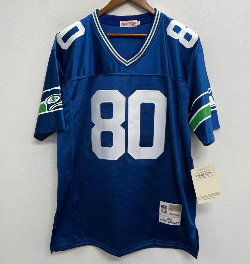 Steve Largent Seattle Seahawks Official NFL Jersey Mitchell & Ness