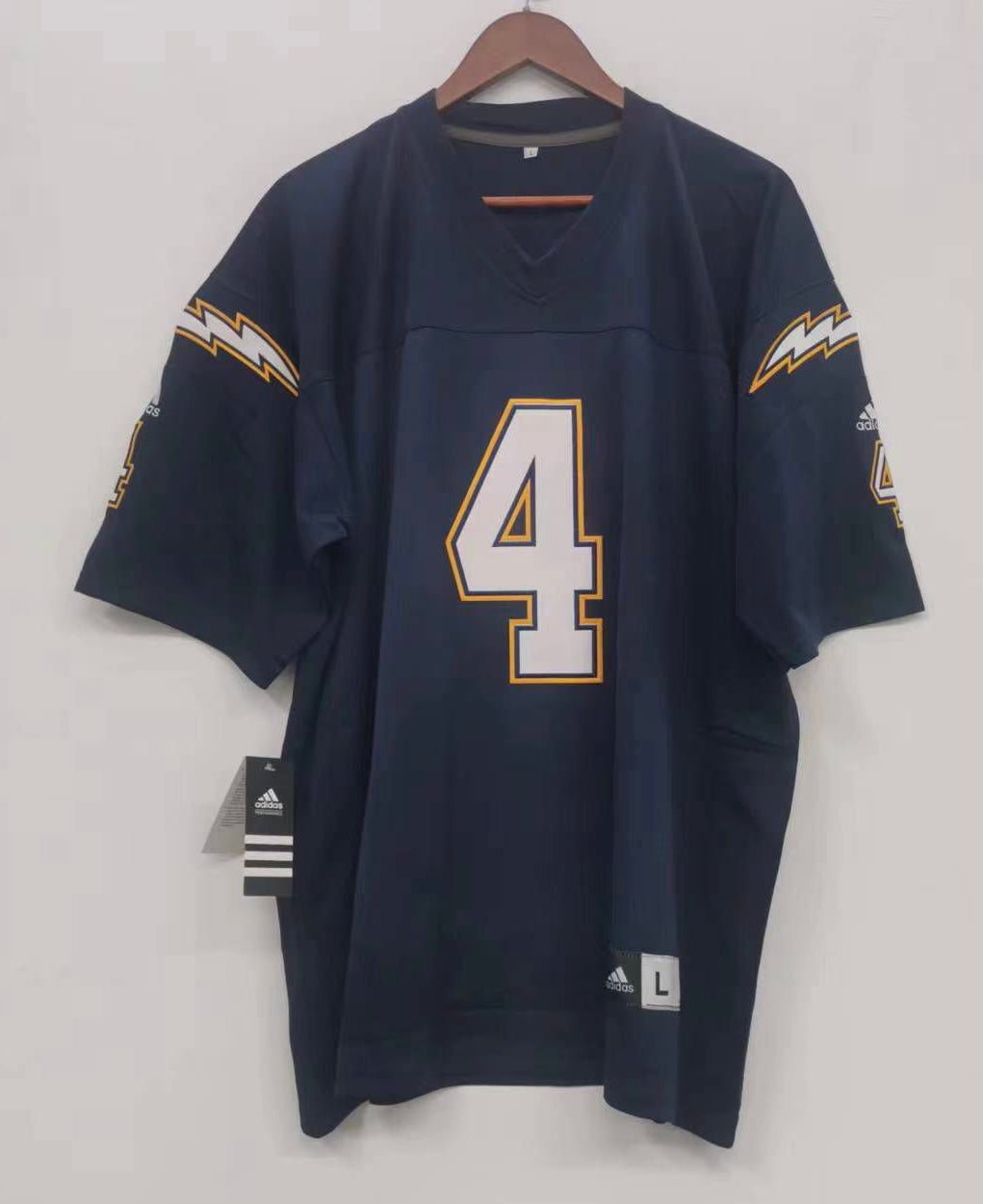 Jim Harbaugh San Diego Chargers Official NFL Adidas  Jersey