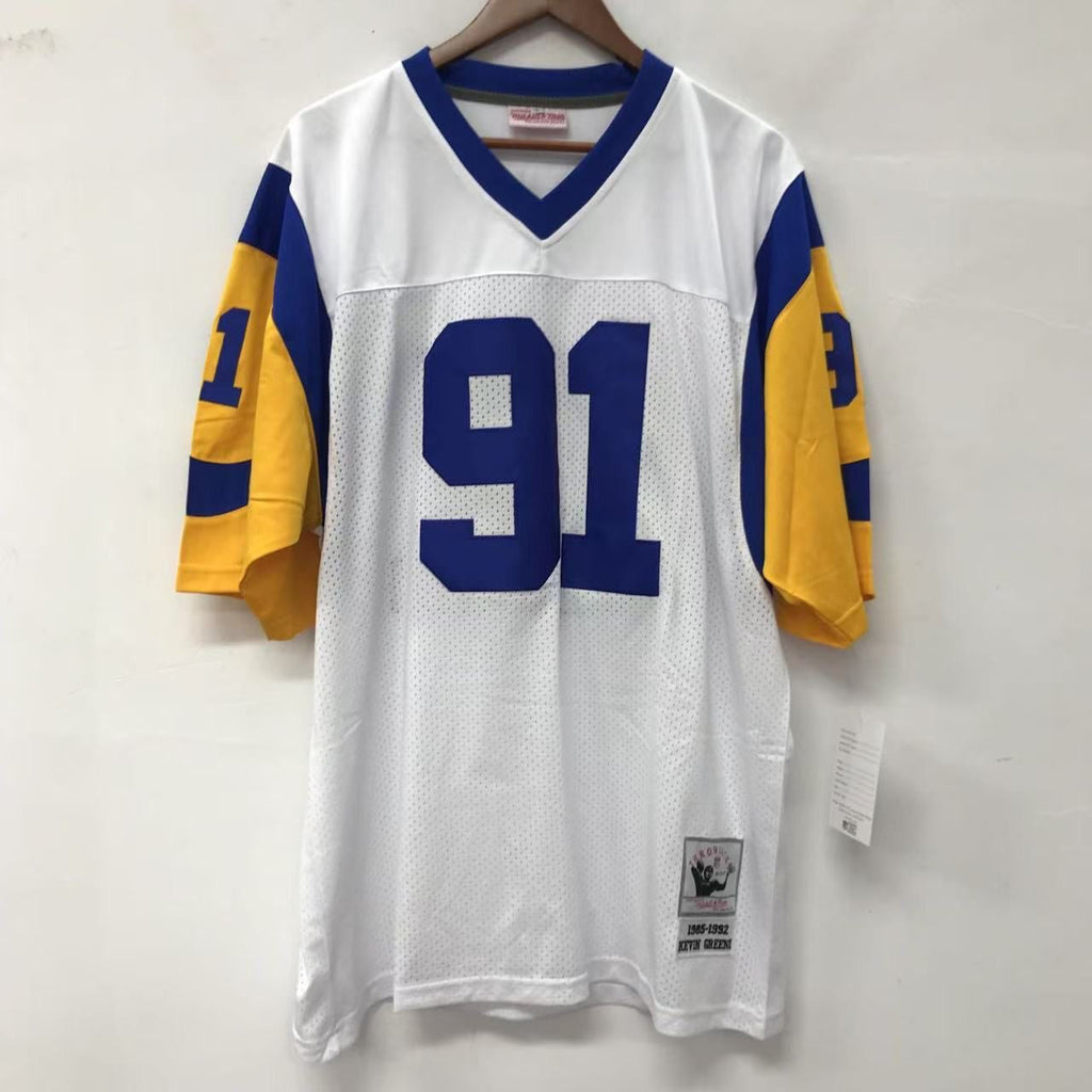 Kevin Greene Los Angeles Rams NFL Mitchell  & Ness Jersey white