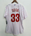 Edmundo Sosa Philadelphia Phillies Jersey white pinstripes Official MLB Nike