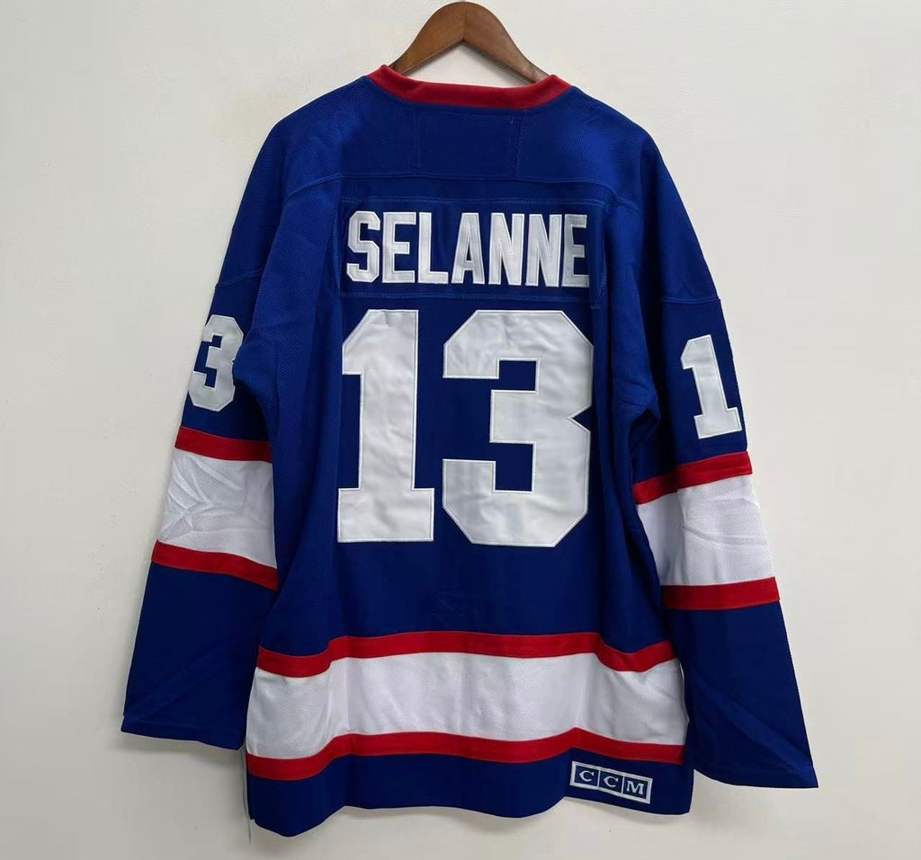 Teemu Selanne Winnipeg Jets Official NHL Jersey CCM