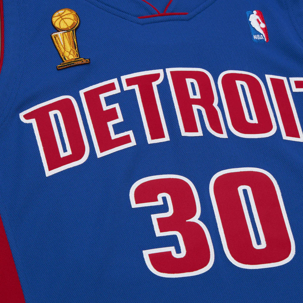 Rasheed Wallace 2003-04 Detroit Pistons Official NBA Mitchell & Ness Jersey