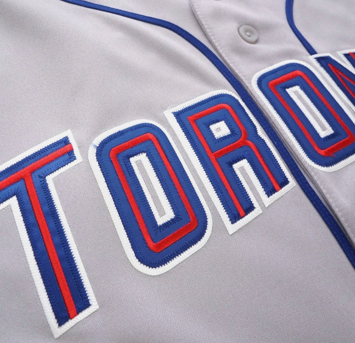 Carlos Delgado YOUTH KIDS Toronto Blue Jays Official MLB  Jersey Majestic gray