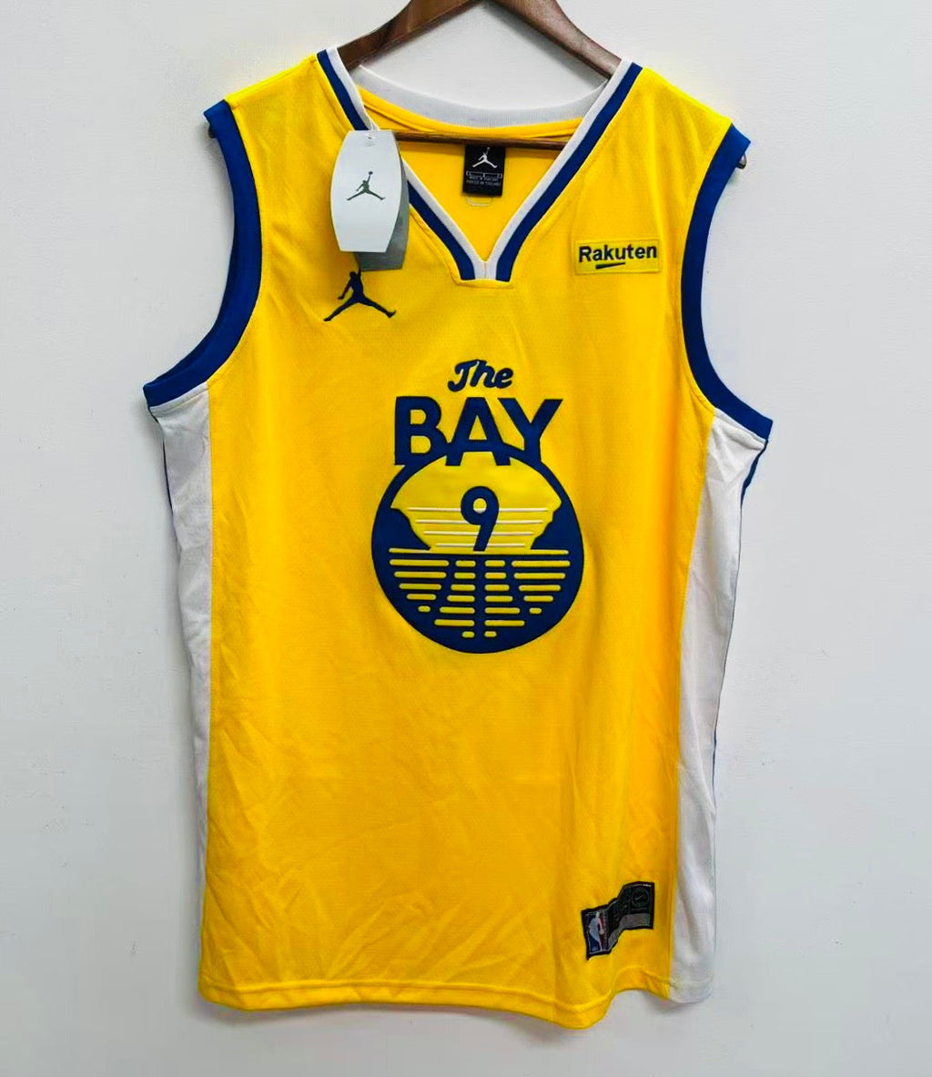 Andre Iguodala Golden State Warriors Official NBA Nike Jersey yellow