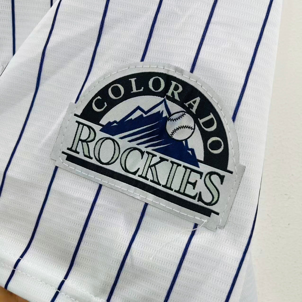 Vinny Castilla Colorado Rockies Official MLB Majestic Jersey