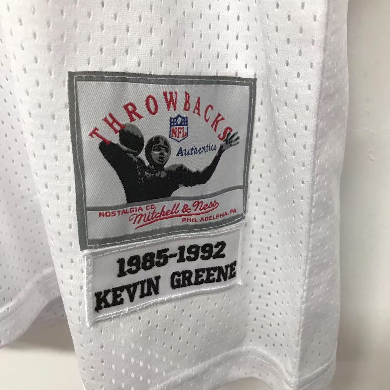 Kevin Greene Los Angeles Rams NFL Mitchell  & Ness Jersey white