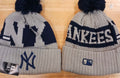 New York Yankees MLB New Era winter knit Hat with Pom Pom