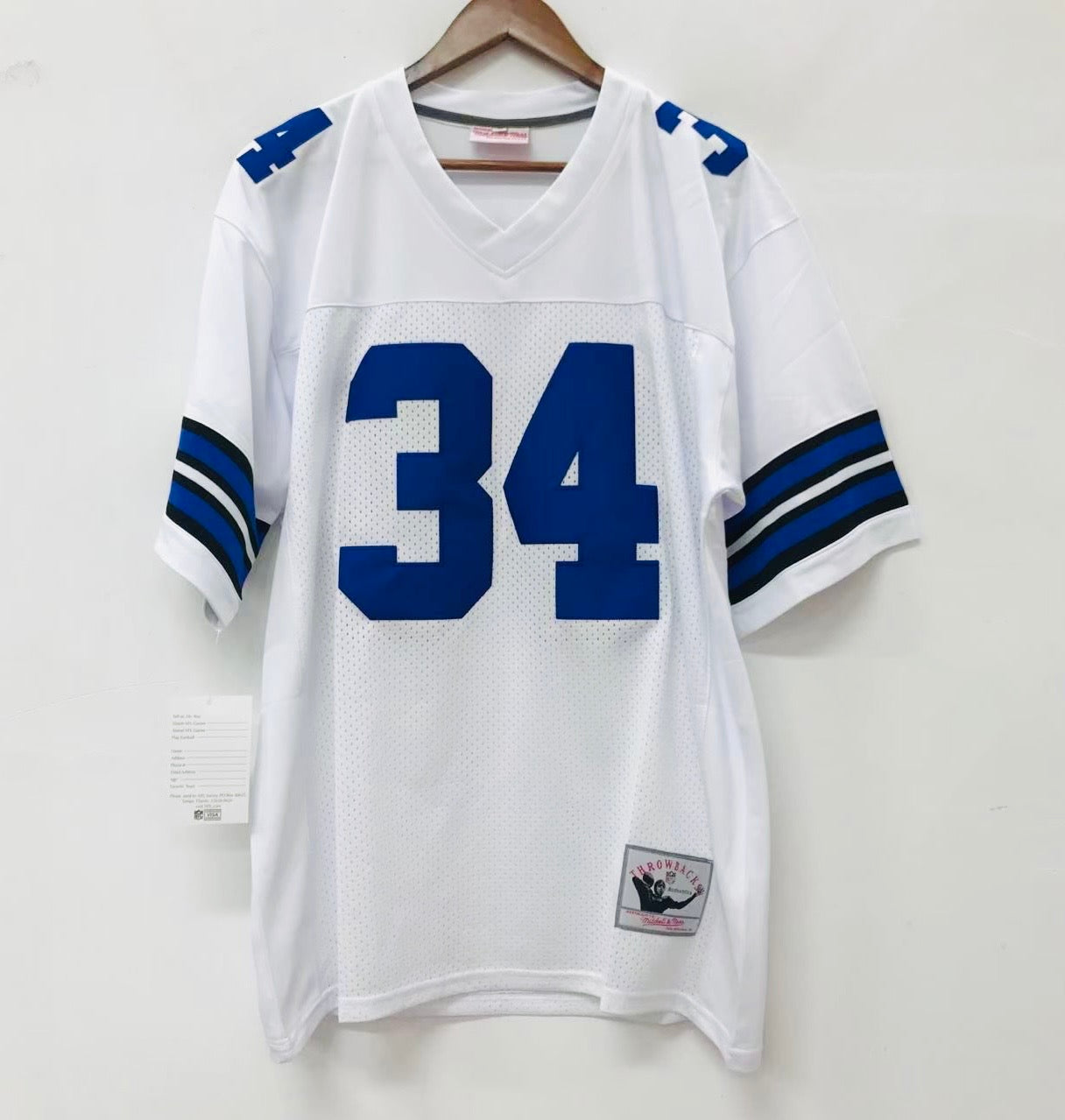 Herschel Walker Dallas Cowboys Official NFL Mitchell & Ness Jersey