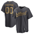 Any Name and Number customized YOUTH KIDS Oakland Athletics A’s Official MLB Nike jersey black