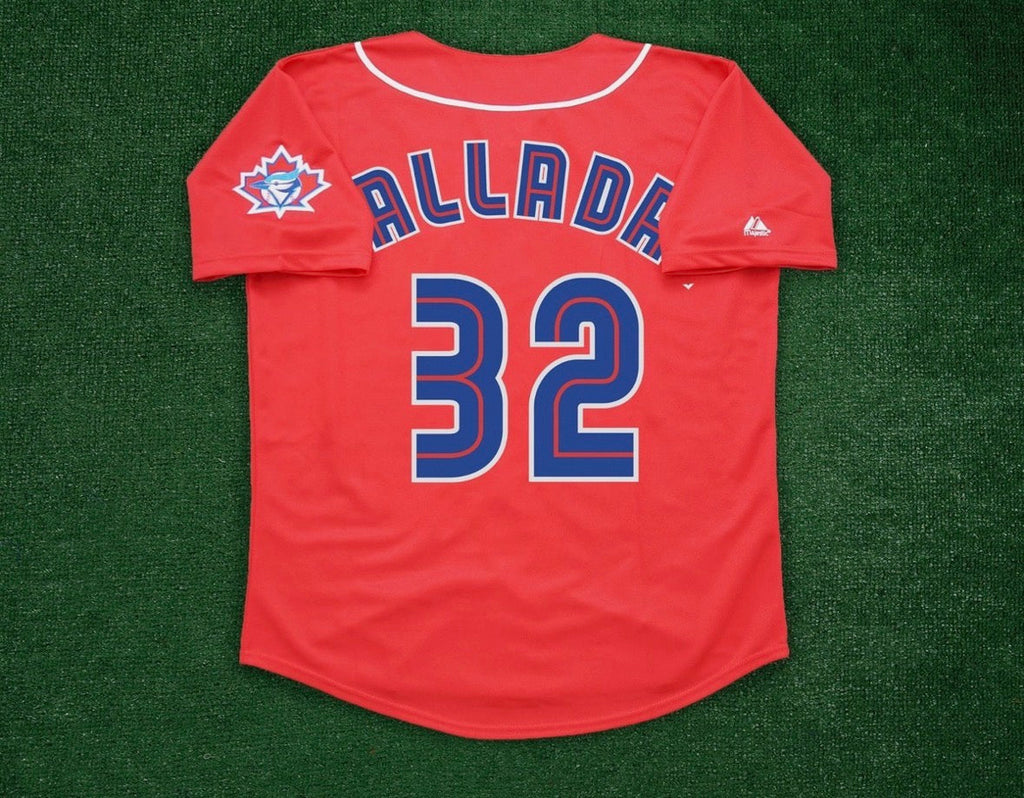 Roy Halladay YOUTH KIDS Toronto Blue Jays Official MLB  Jersey Majestic red