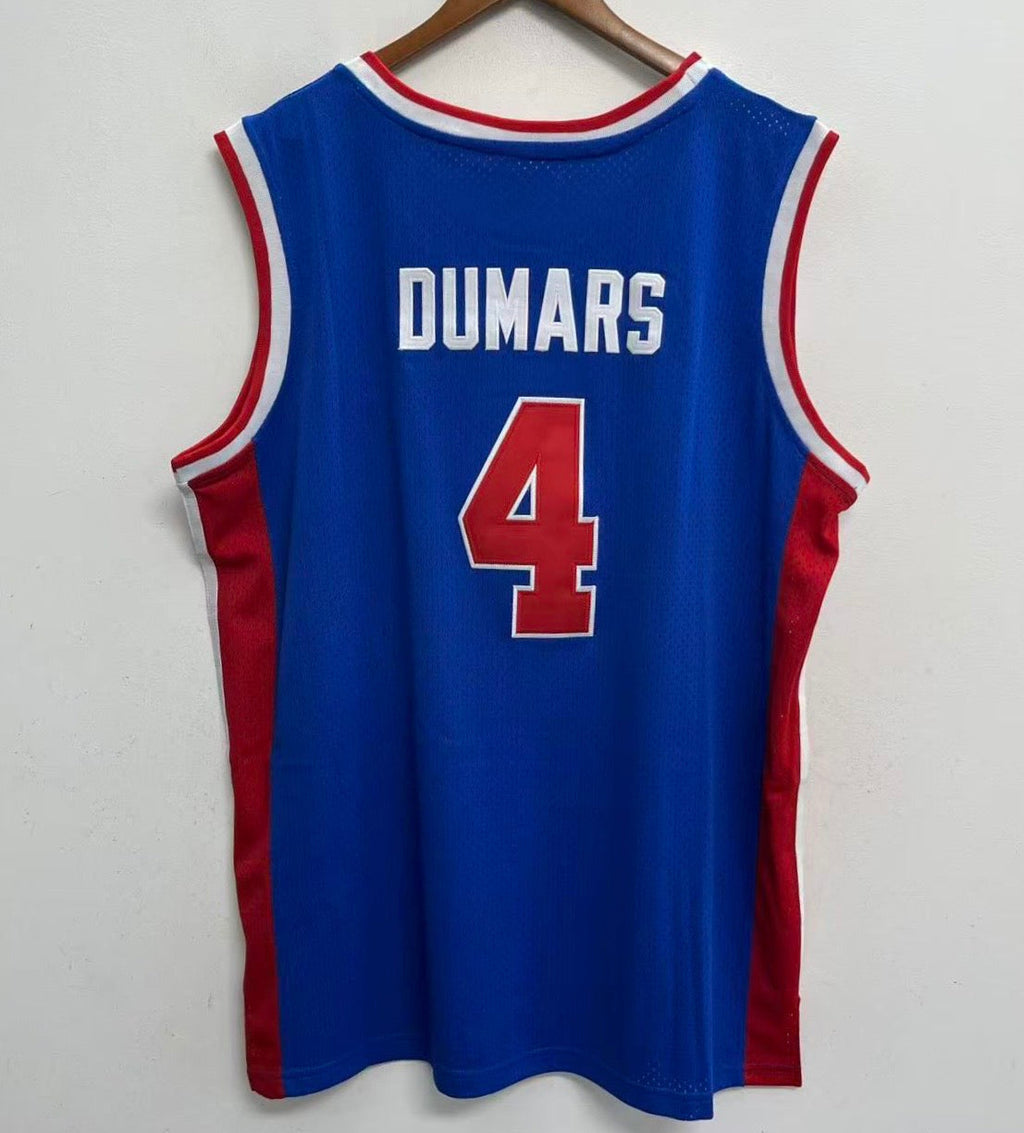 Joe Dumars Detroit Pistons Official NBA Jersey Mitchell & Ness