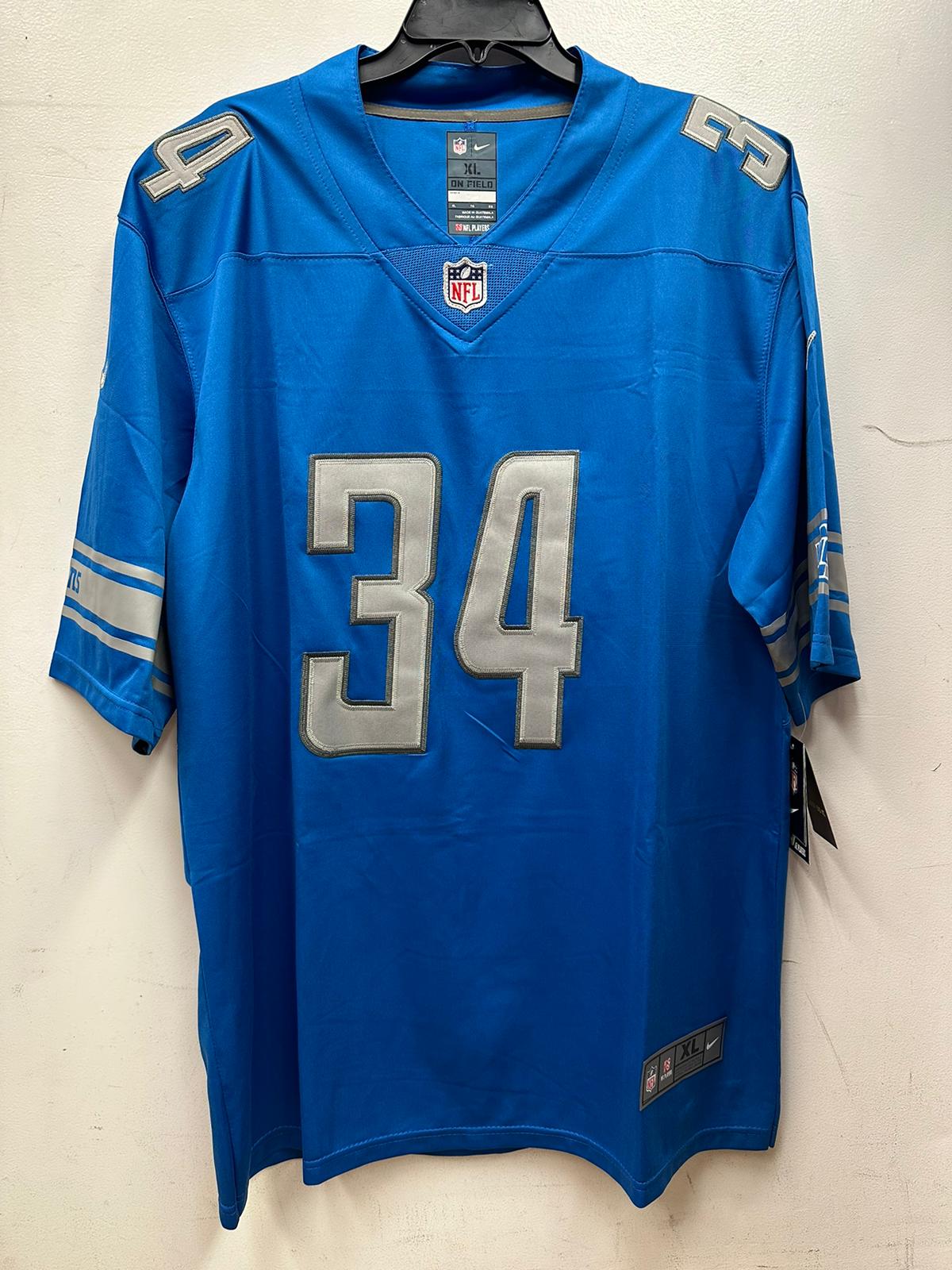 Alex Anzalone Detroit Lions Official NFL Nike Jersey