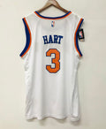Josh Hart New York Knicks Official NBA Jersey Nike white