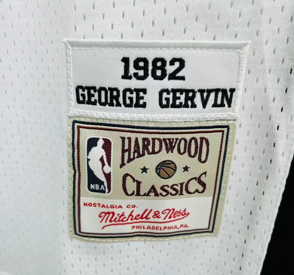 George Gervin 1982 San Antonio Spurs Official NBA Mitchell & Ness Jersey