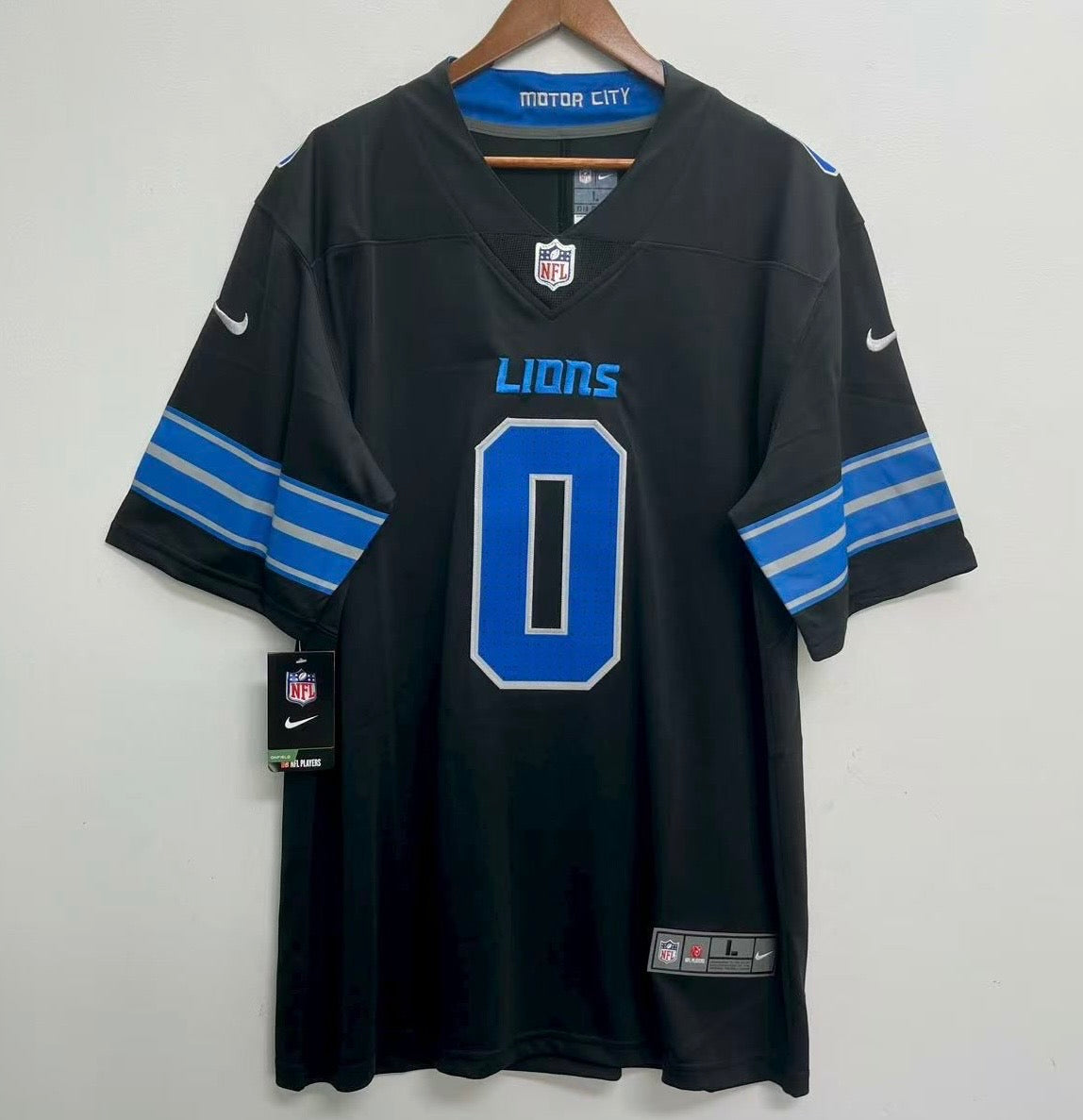 Jahmyr Gibbs YOUTH KIDS Detroit Lions Official NFL Nike Jersey