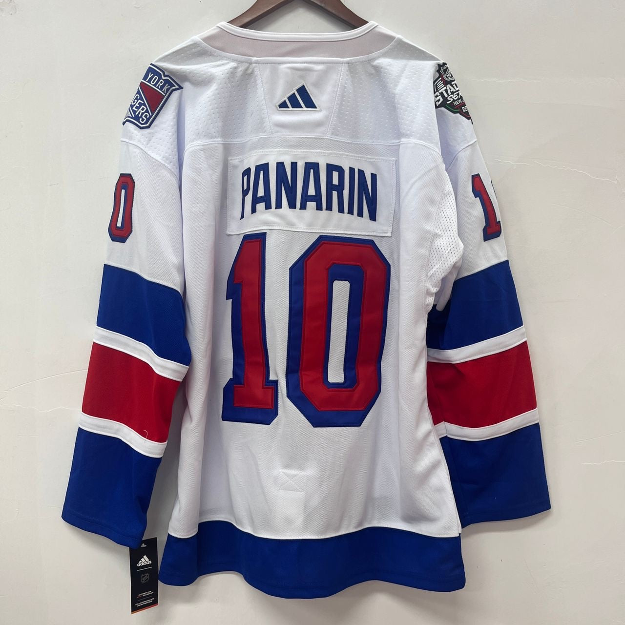 Artemi Panarin New York Rangers Official NHL Adidas Jersey 2024 Winter Classic