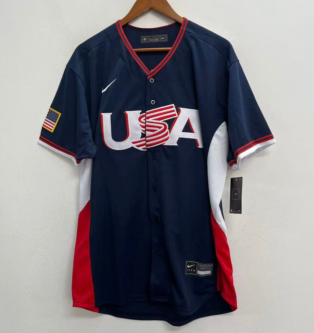 Gunnar Henderson YOUTH KIDS 2026 Team USA Baseball Official Nike Jersey