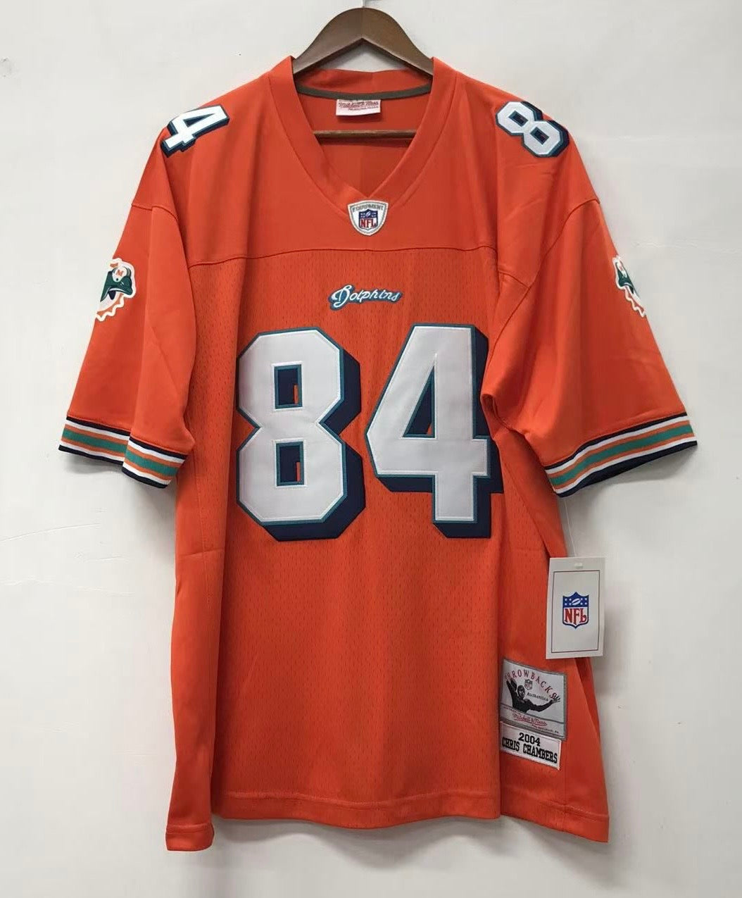 Chris Chambers Miami Dolphins Official NFL Mitchell & Ness Jersey