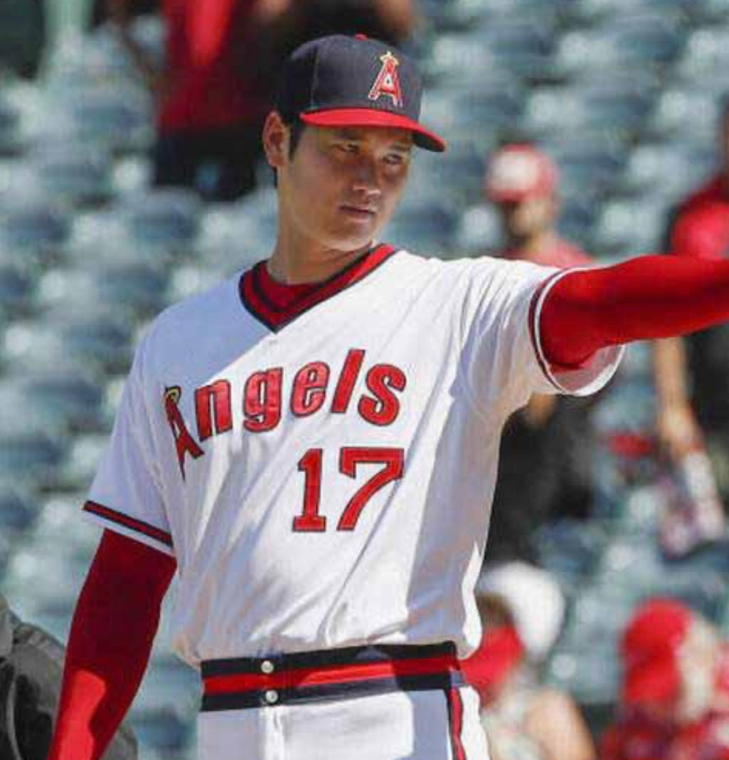 Shohei Ohtani YOUTH KIDS Anaheim Angels Official MLB Majestic Jersey