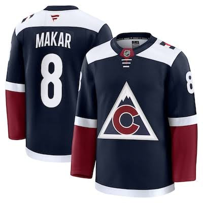Cale Makar YOUTH KIDS Colorado Avalanche Official NHL Fanatics Jersey black
