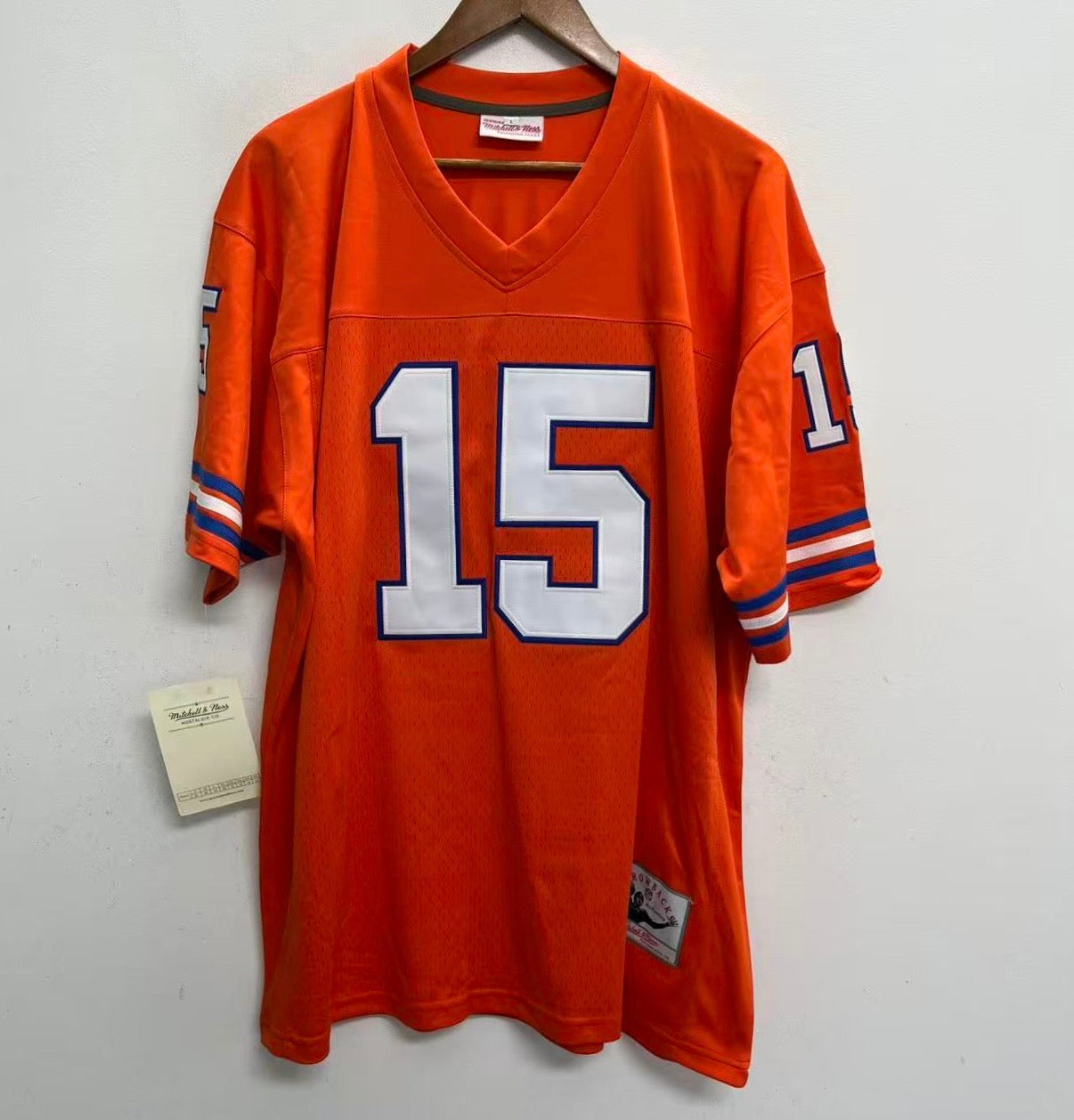 Any name & Number Customized Denver Broncos Official NFL Mitchell & Ness Jersey
