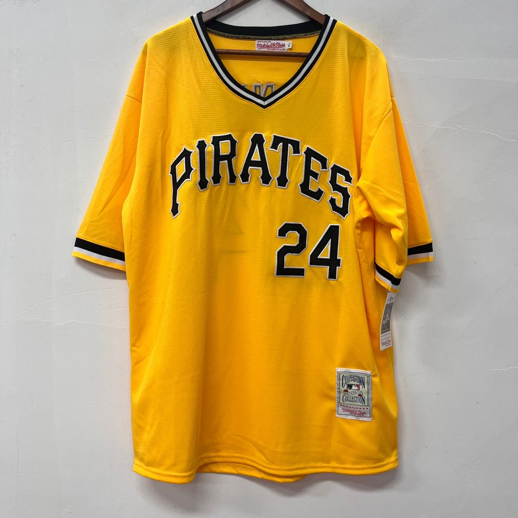 Barry Bonds Pittsburgh Pirates Jersey yellow